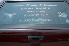 Glass Etching Gallery
